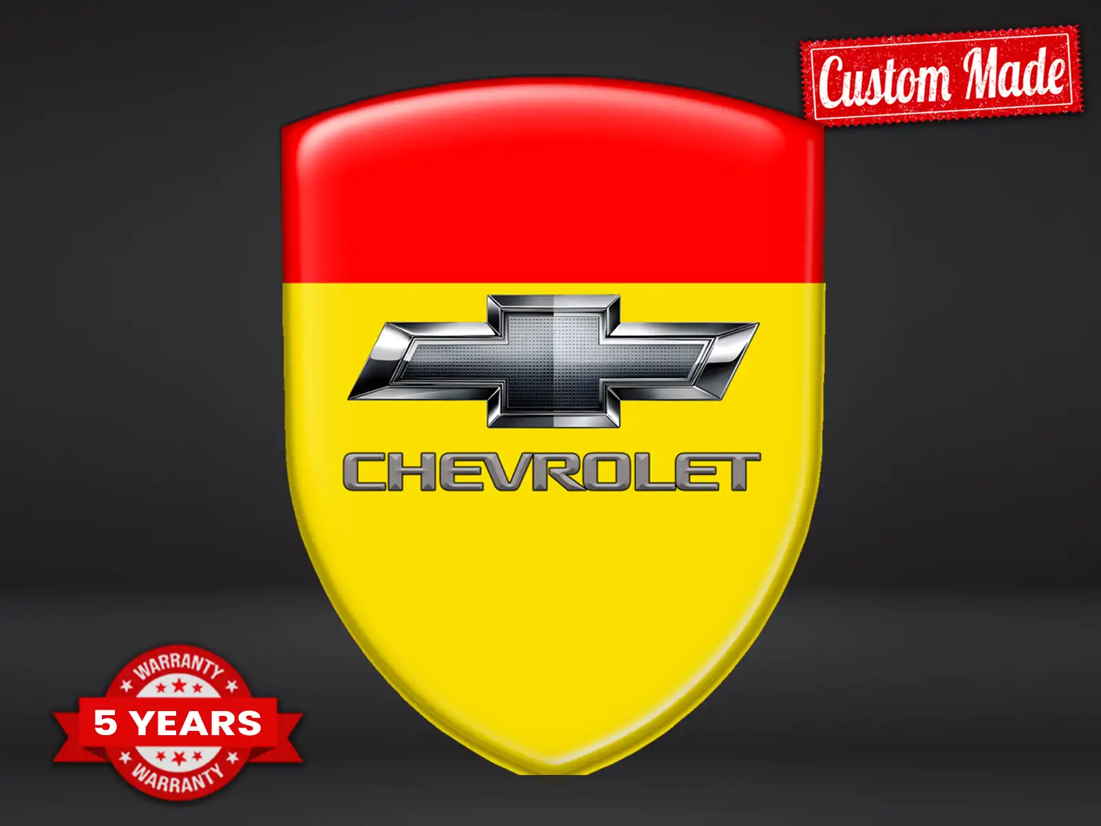 Chevrolet Doming Aufkleber Auto Robust Limitiert Universal